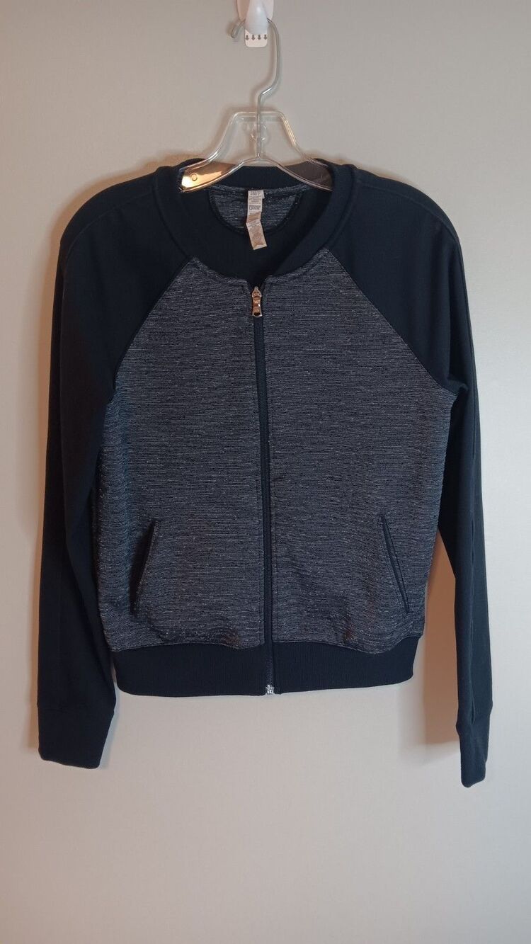 Under Armour All Season Gear Jacket Black Zip Up Bommer Small